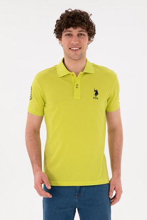 پولوشرت سبز مردانه پارچه ای U.S. Polo Assn. - کد 832925433