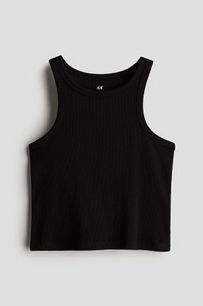 بادی مشکی بچه گانه یقه دوچرخه H&M - کد 901283948