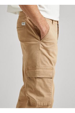 شلوار بژ مردانه پاچه ساده Pepe Jeans - کد 901284092