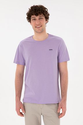 تیشرت بنفش مردانه رگولار U.S. Polo Assn. - کد 832500674