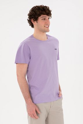 تیشرت بنفش مردانه رگولار U.S. Polo Assn. - کد 832500674