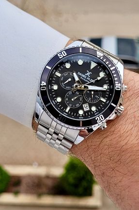 ساعت مچی متالیک مردانه 45 میلی متر Daniel Klein - کد 900831794