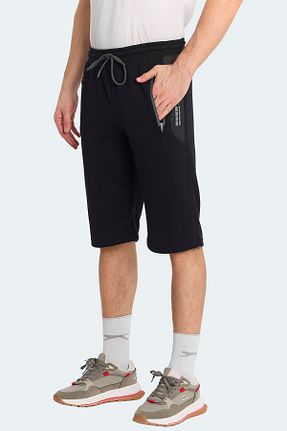 شوارک اسپرت مشکی مردانه پنبه Slazenger - کد 902352053