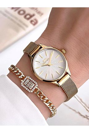 ساعت مچی زرد زنانه 36-40 میلی متر Slazenger - کد 785379206