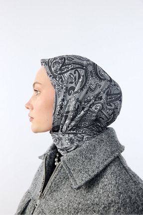 روسری رنگی پنبه پلی استر MİRSOY SCARF - کد 901344414