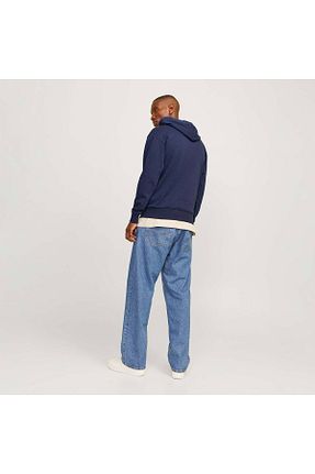 سوئیشرت اسپرت سرمه ای مردانه رگولار Jack & Jones - کد 881633366
