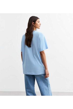 تیشرت زرشکی زنانه Relaxed uyguntarz - کد 901361663