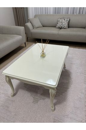 میز جلو مبلی بژ MDF BAŞARAN CONCEPT - کد 887724362