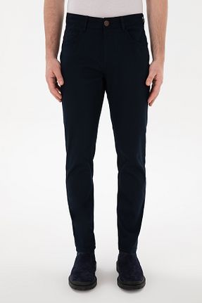 شلوار سرمه ای مردانه بافتنی U.S. Polo Assn. - کد 866170837