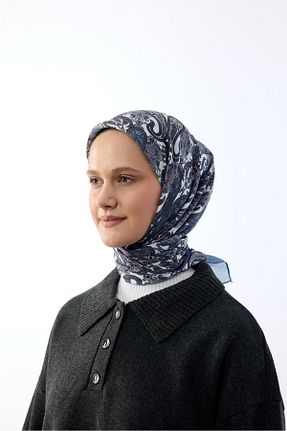 روسری رنگی پنبه پلی استر MİRSOY SCARF - کد 901362274