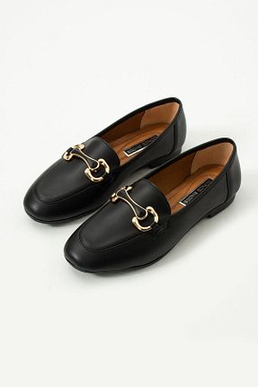 بابت مشکی زنانه چرم مصنوعی Gökçe Shoes - کد 901364031