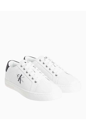 کفش اسنیکر سفید مردانه چرم اصل Calvin Klein - کد 789985767