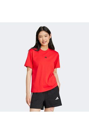 تیشرت قرمز زنانه رگولار adidas - کد 898164226