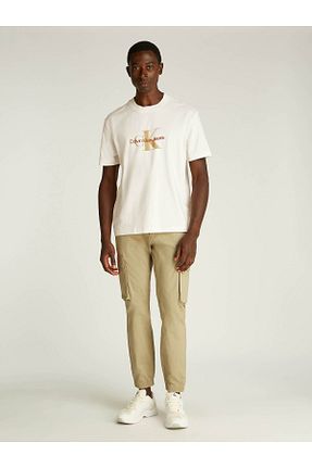 تیشرت سفید مردانه رگولار Calvin Klein - کد 901391938