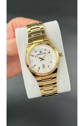 ساعت مچی طلائی زنانه 38 میلی متر Daniel Klein - کد 672778595