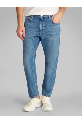 شلوار جین سرمه ای مردانه پاچه لوله تفنگی Calvin Klein - کد 901388451