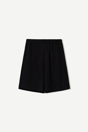 شلوارک و برمودا مشکی زنانه اسلیم Bershka - کد 901390889