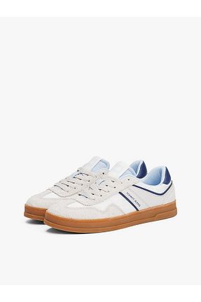 کفش اسنیکر طوسی زنانه بند دار Tommy Hilfiger - کد 901400358