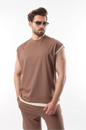 شلوارک و برمودا قهوه ای مردانه Straight Madmext - کد 901390307