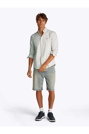 پیراهن سبز مردانه رگولار Tommy Hilfiger - کد 901391165