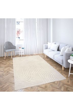 کاور فرش بژ پلی استر Coperta - کد 900183379