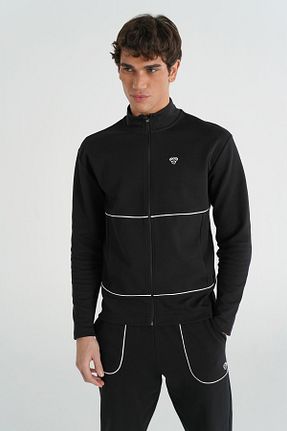سوئیشرت مشکی مردانه ساده hummel - کد 901392398