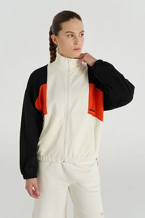 سوئیشرت سفید زنانه ساده hummel - کد 901392592