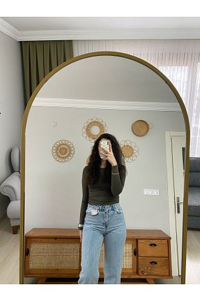 شلوار جین آبی زنانه پاچه تنگ duygutufanbutik - کد 901404239