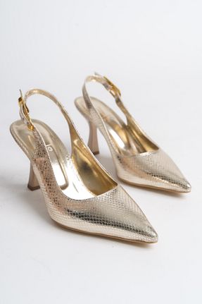 کفش استایلیتو متالیک پاشنه نازک Red&Shoe - کد 902394859
