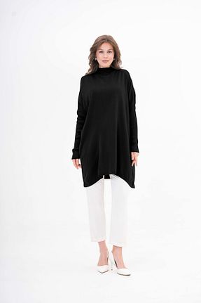تونیک حجاب مشکی زنانه تریکو NİSUM MODA - کد 902398679