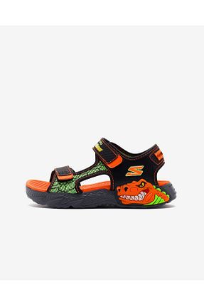 صندل اسپرت مشکی بچه گانه Skechers - کد 818434062