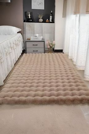 فرش قهوه ای زیره ضد لغزش Designbyneslişah - کد 901444932