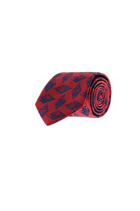 کراوات قرمز مردانه پارچه Kiğılı - کد 825857950