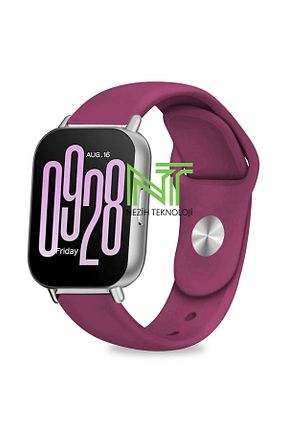 بند ساعت هوشمند زرشکی Nezih Case - کد 901446321