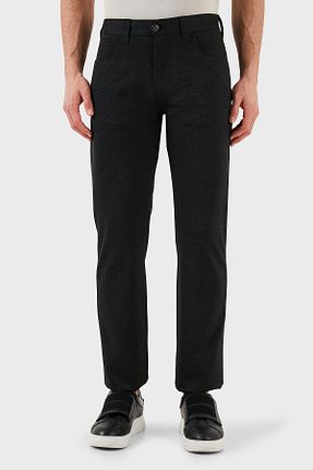 شلوار جین طوسی مردانه پاچه ساده Emporio Armani - کد 902414825