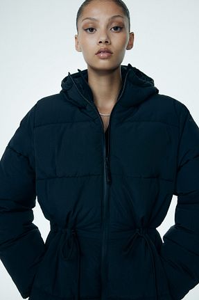 کت مشکی زنانه پلی استر H&M - کد 901445424