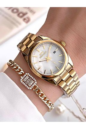ساعت مچی زرد زنانه 36-40 میلی متر Slazenger - کد 808212779