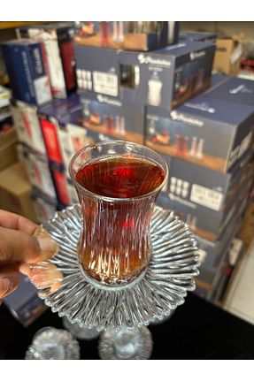 فنجان چای نارنجی شیشه Paşabahçe - کد 266689393