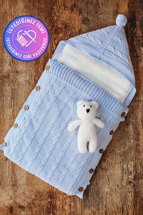 پتوی کودک و نوزاد آبی Wellsoft tinykiddesign - کد 693098298