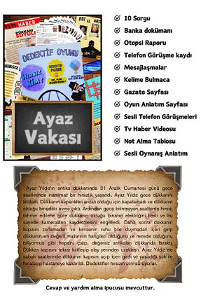  1-8 Kişi Suçlu Kim - کد 640141498