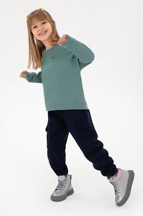 سوئیشرت سبز بچه گانه ساده U.S. Polo Assn. - کد 891752822