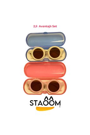 عینک آفتابی طوسی بچه گانه بچه گانه STAOOM - کد 901557595