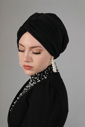 کلاه شنای حجاب مشکی زنانه Ambargo - کد 901527491