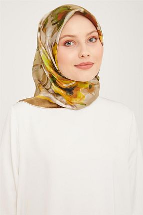 روسری زرشکی 90 x 90 Armine - کد 769594946