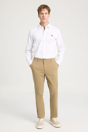 شلوار قهوه ای مردانه بافتنی Wrangler - کد 902548773