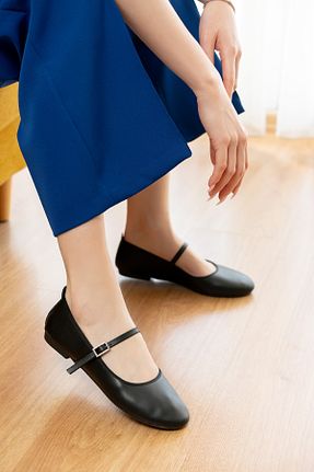 بابت مشکی زنانه چرم لاکی DİVOLYA - کد 901575417