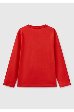 تیشرت قرمز بچه گانه رگولار United Colors of Benetton - کد 901557923