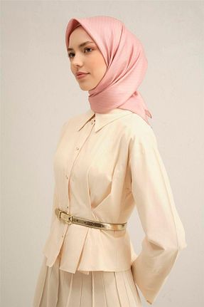 روسری صورتی İpek Tivil Armine - کد 901455218
