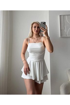 لباس سفید زنانه بافتنی Ekim Store - کد 901541414