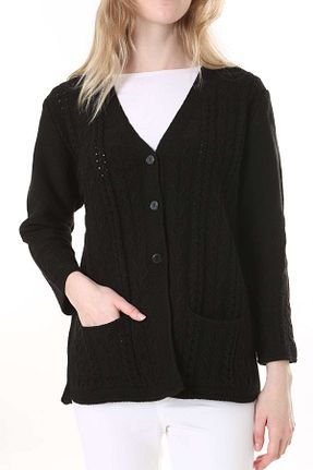 رویه مشکی زنانه پشم - اکریلیک - پلی استر Lamierra - کد 901577992